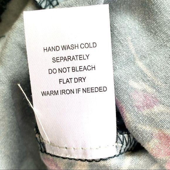 Daniel Rainn Stitch Fix Floral Crochet Lace Long Sleeve Boho Blouse Size M - Picture 11 of 12